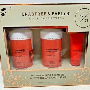 NWT Crabtree & Evelyn Pomrgranate Gift Set